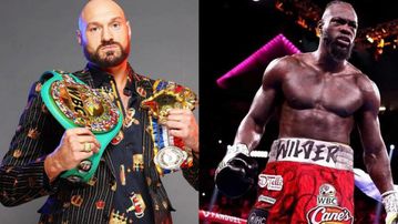 Tyson Fury backs Deontay Wilder to beat Anthony Joshua