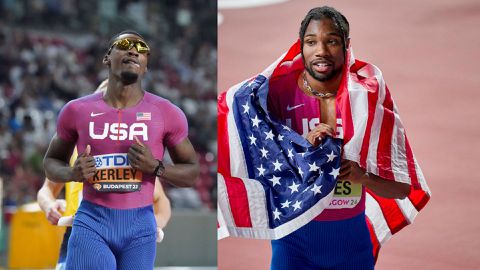Noah Lyles fires back at salty Fred Kerley over favouritism claim in 4x400m relay at Indoor Championships