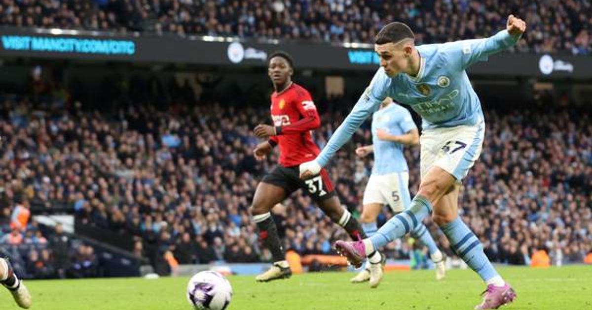 Manchester City vs Manchester United: Golazo Galore as Foden ...