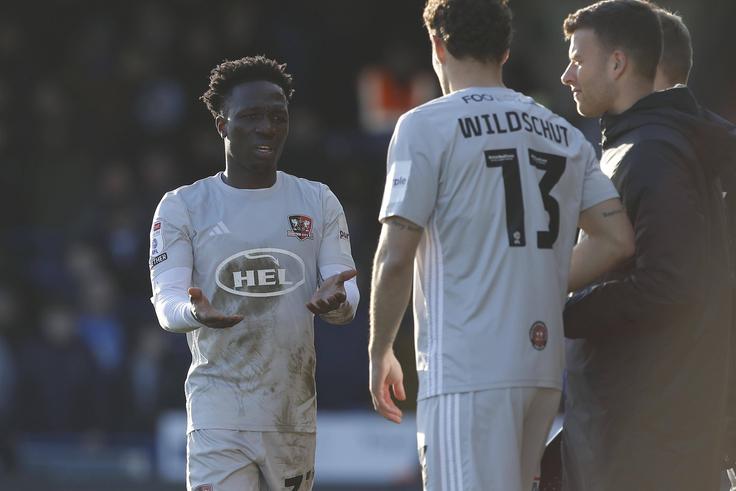 Harambee Stars defender Vincent Harper suffers injury in tight EFL League One encounter