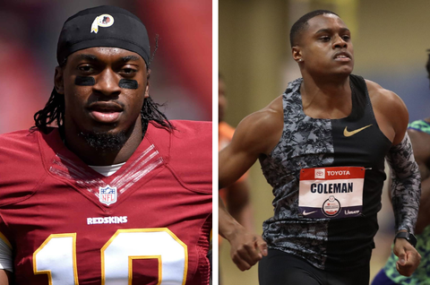 Robert Griffin III: How former NFL star 'rubbished' world championships prize with $100,000 proposal to Christian Coleman