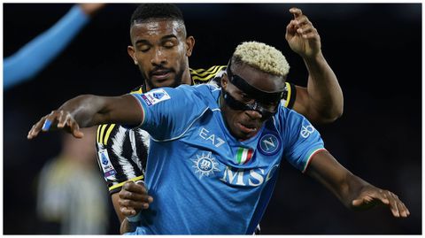 Raspadori rescues Super Eagles star Osimhen as Napoli beat Juventus