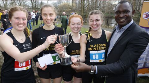 David Rudisha mentors budding athletes in Glasgow after gracing popular local race