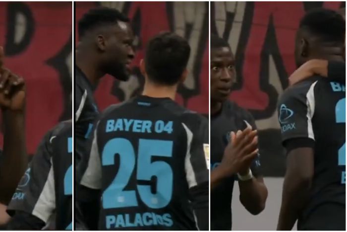 Nigeria's Boniface during the fight with Buendia.