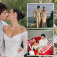 Charles Leclerc and Alexandra Saint Mleux lock lips as beautiful photos from Monaco wedding revealed