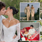 Charles Leclerc and Alexandra Saint Mleux lock lips as beautiful photos from Monaco wedding revealed