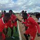 Shabana FC players celebrating at a past match.