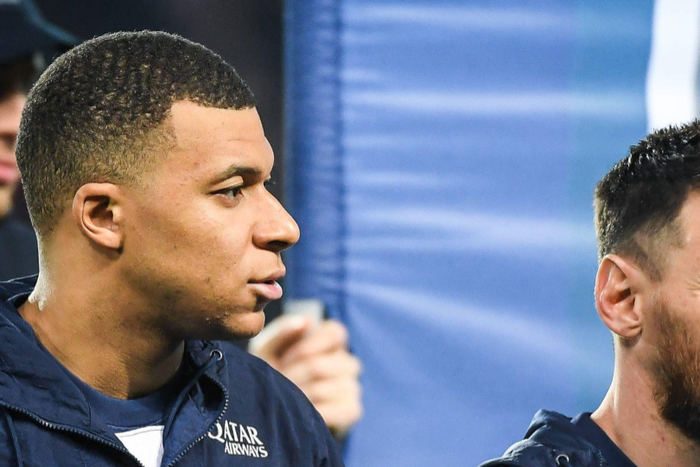 Lionel Messi and Kylian Mbappe