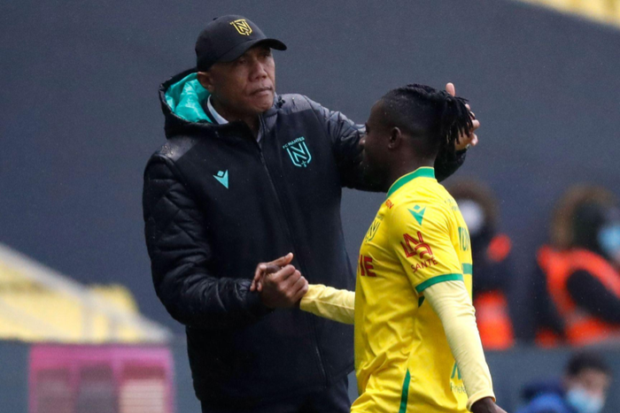 Nantes boss and Nigerian winger Moses Simon