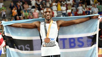 Letsile Tebogo opens up on when he might be ready to attack the 200m world record