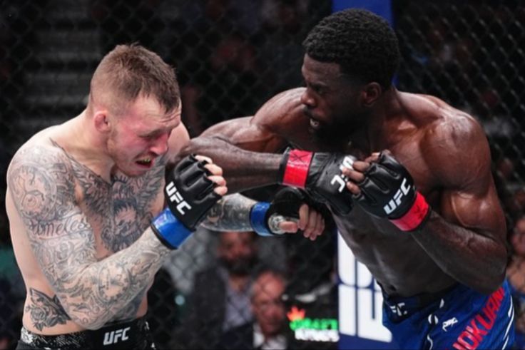 See what Nigerian UFC star Chidi Njokuani laments split decision win against Rhys McKee.