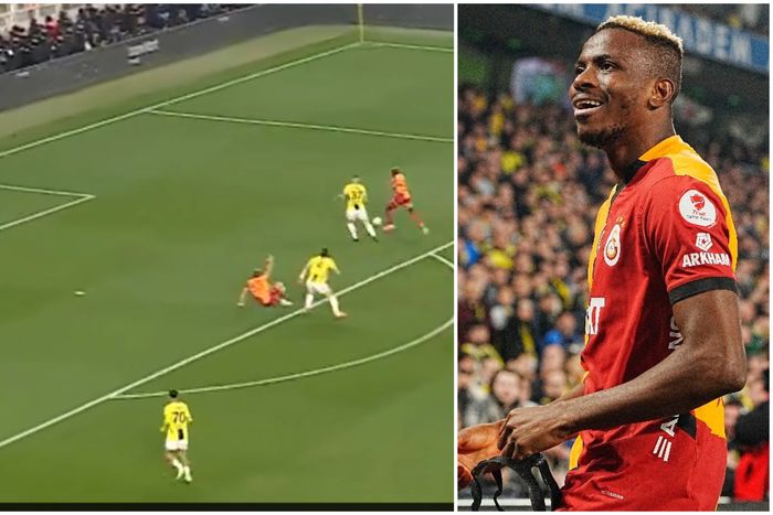 Nigerian superstar Victor Osimhen was unplayable against Fenerbahce.