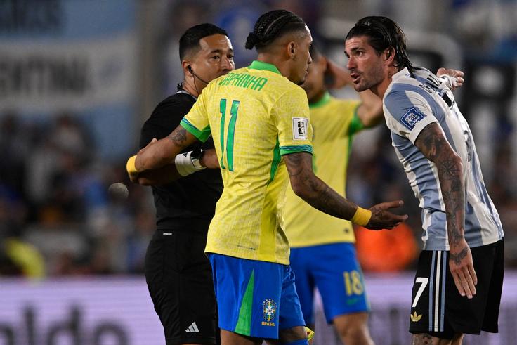 Barcelona's Raphinha and Atletico Madrid's Rodrigo De Paul have lately been caught in a heated exchange between Brazil and Argentina.