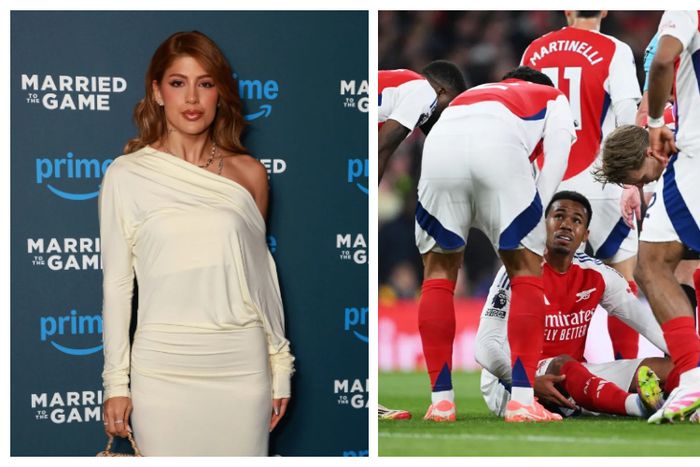 Gabriel's wife gives update on Arsenal star’s injury