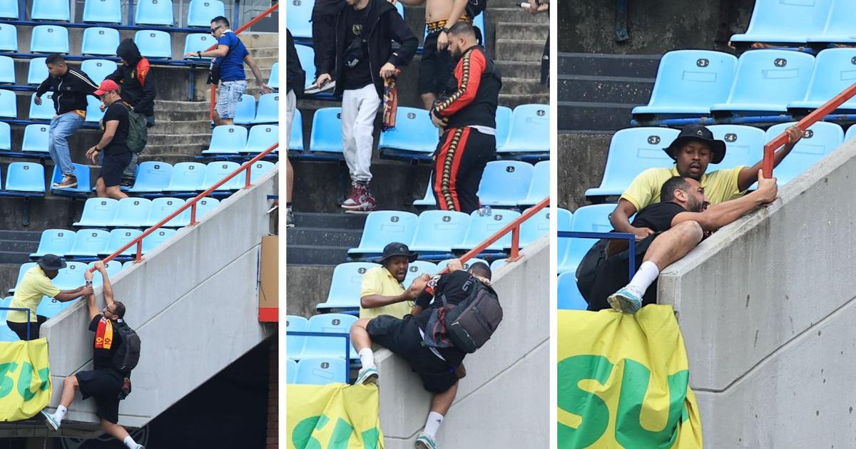 ‘We both cried’ - Heroic fan who saved the life of rival supporter ...