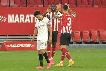Sevilla's title hopes hit by late win for Athletic Bilbao