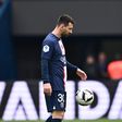 Lionel Messi of PSG.