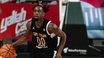 Dwyane Wade watches as son Zaire and Cape Town Tigers fall to Ferroviario in Basketball Africa League