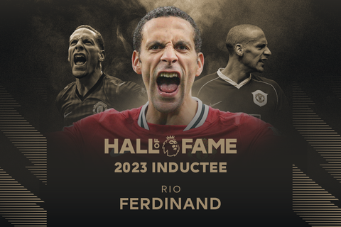 Manchester United legend Ferdinand joins Premier League Hall of Fame