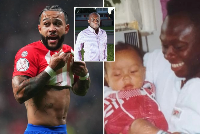 Memphis Depay posts his father after previously claiming to hate him for abandoning him as a child