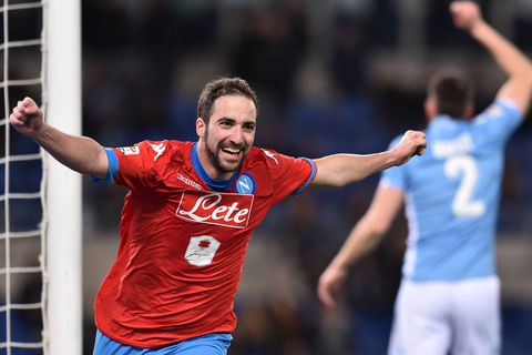 Former Napoli striker Gonzalo Higuain was a constant thorn in Lazio's side (Imago/Insidefoto)