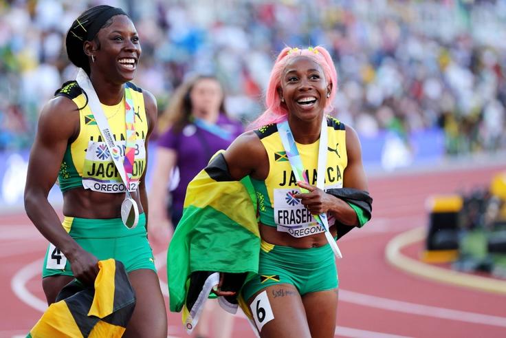 Shericka Jackson praises Shelly-Ann Fraser-Pryce, highlighting her greatest impact in athletics