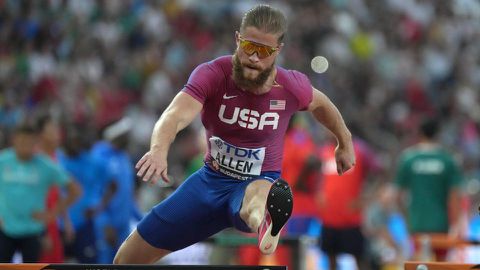 CJ Allen Suffers Humiliating Loss to  Karsten Warholm at Shanghai Diamond League