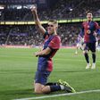 Fermin Lopez scores for Barcelona against Real Valladolid | Imago