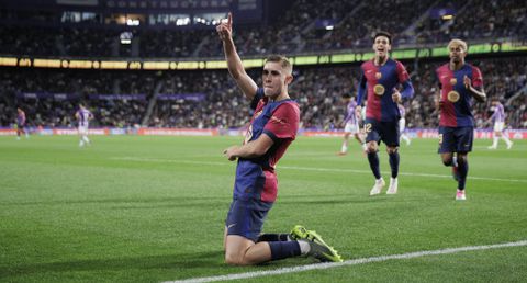 Second-string Barcelona open 7-point gap over Real Madrid after Real Valladolid win