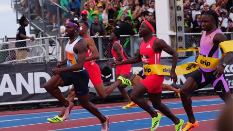 Kenny Bednarek Scorches Jamaicans Oblique and Seville Ackeem Blake to Keep Alive Hopes of Another $100k at Grand Slam Track