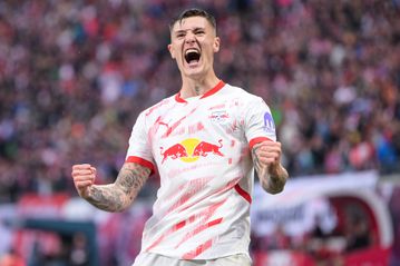 [WATCH]: Arsenal target Sesko scores stunning trivela as Leipzig deny Bayern Bundesliga coronation