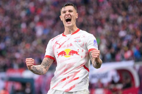 [WATCH]: Arsenal target Sesko scores stunning trivela as Leipzig deny Bayern Bundesliga coronation