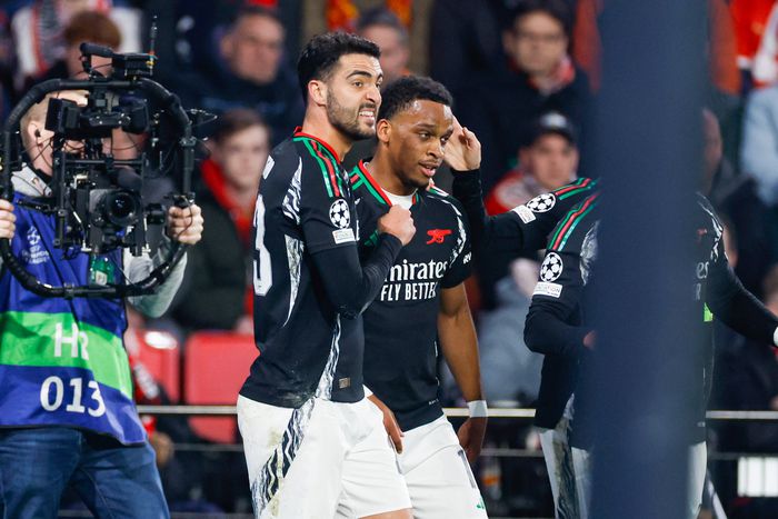 Mikel Merino and Jurrien Timber