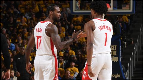 Round 1 of the NBA Playoffs between the Houston Rockets and the Golden State Warriors will be settled in Game 7.