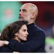Pep Guardiola and his model daughter