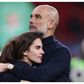 Pep Guardiola and his model daughter