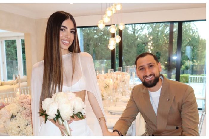 Donnarumma ties the knot with childhood sweetheart