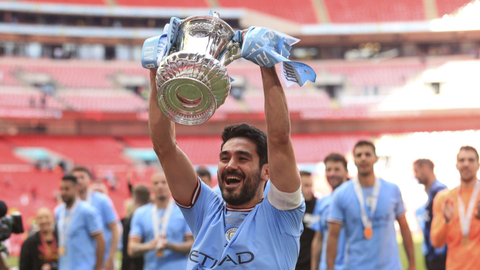 Barcelona target Gundogan provides fresh update on Man City future after FA Cup victory