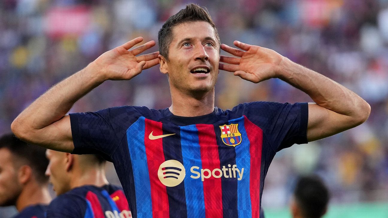 Barcelona's Lewandowski Excited For Potential Lionel Messi Partnership ...