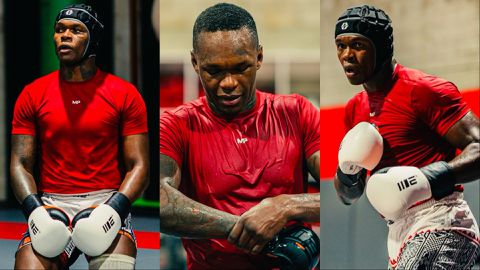 Israel Adesanya: Nigerian-born UFC star returns to training ahead of return