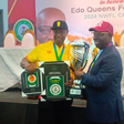 Legendary ex-Nigerian athlete receives honorary recognition from ruling governor