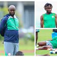 Super Eagles players train with new Nike kit