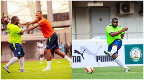 William Troost-Ekong: Nigerian comedian Sabinus dubbed 'new Messi' after recreating iconic picture