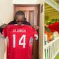 Michael Olunga warms hearts of Kenyan celebrities with special gifts