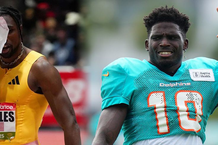 Noah Lyles vs Tyreek Hill