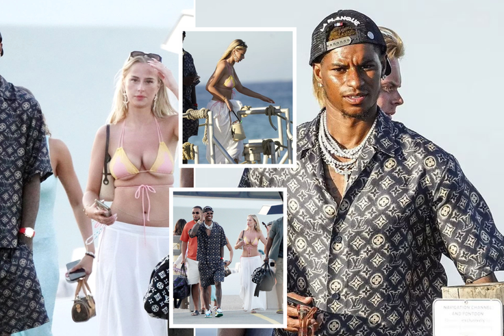 Marcus Rashford: Barcelona’s £40 million target spotted with mystery woman on summer vacation amid uncertain future