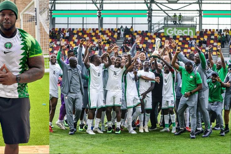 The Beast, England star of Nigerian descent Adebayo Akinfenwa lauds Super Eagles Unity Cup win.
