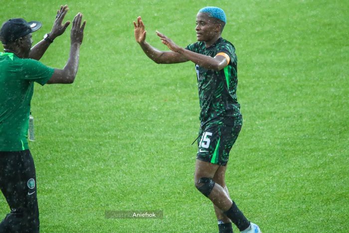 Rasheedat Ajibade was the hero as Nigeria beat Cameroon | Justina Aniefok on X