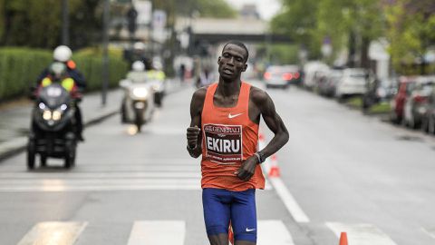 Kenyan marathoner Titus Ekiru provisionally suspended for two infractions