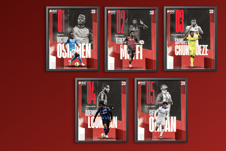 Victor Osimhen ranked number 1 as Ighalo, Iwobi, Chukwueze complete PulseSports30 Top 10